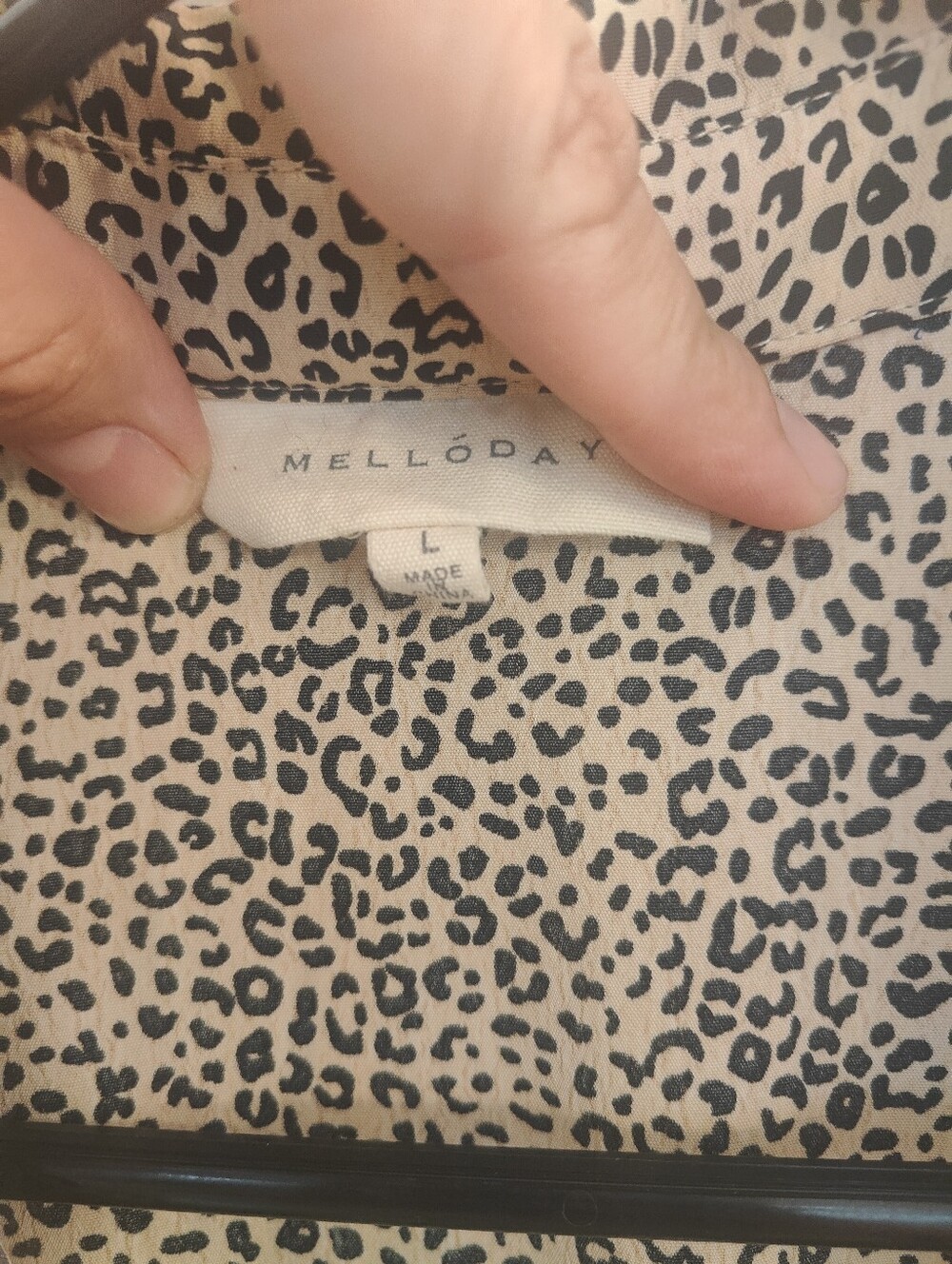 Melloday Animal Print Long Dress, Size Large - Picture 3 of 8